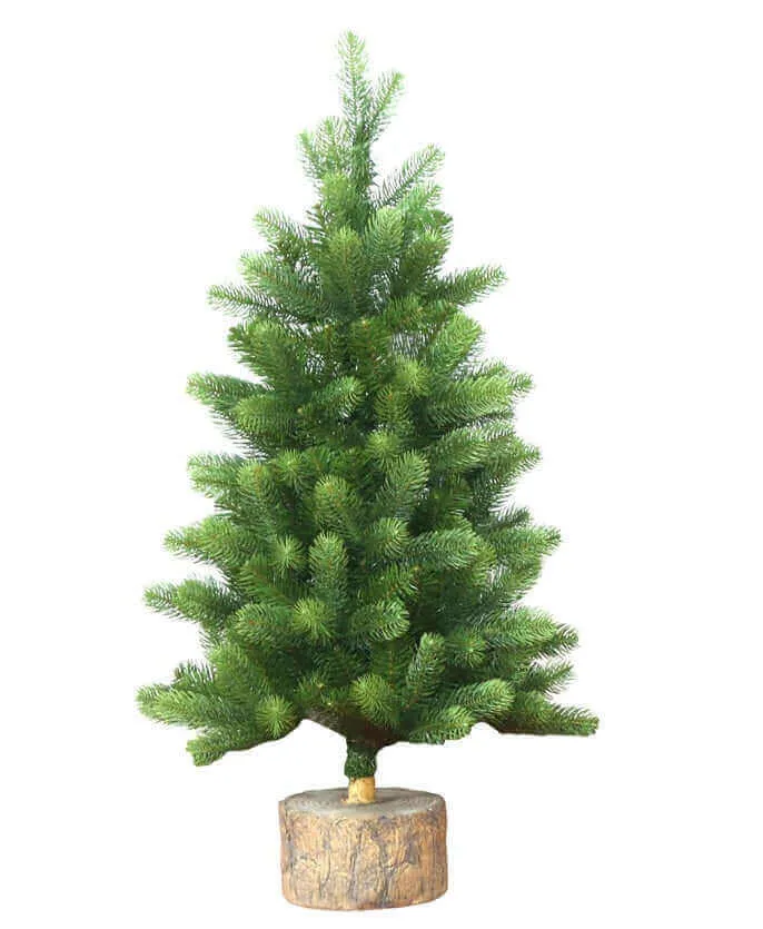 3' Royal Fir Tabletop Tree with 100 Warm White LED Lights