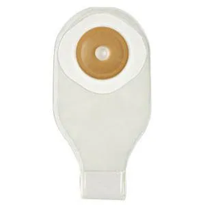 Adult and Brief Opaque Drainable Pouch with Barrier, 1-1/2" Pre-Cut, Deep Convexity, 24 oz.