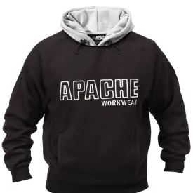 Apache Hooded Sweatshirt Black/Grey
