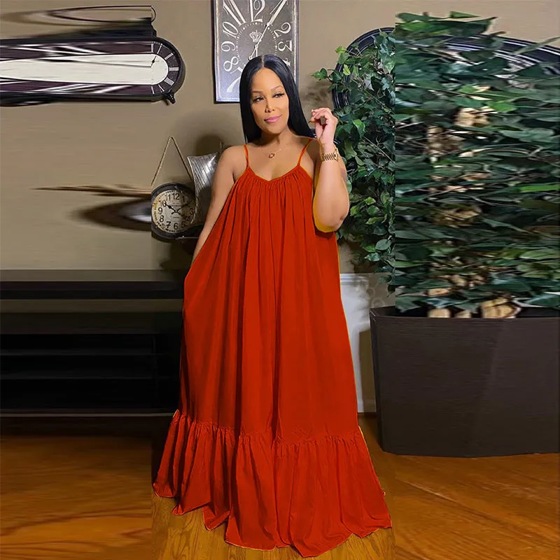 Backless Maxi Dress