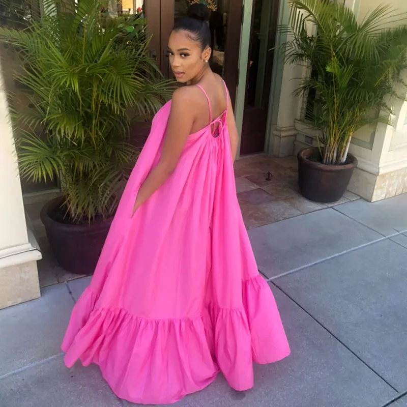 Backless Maxi Dress