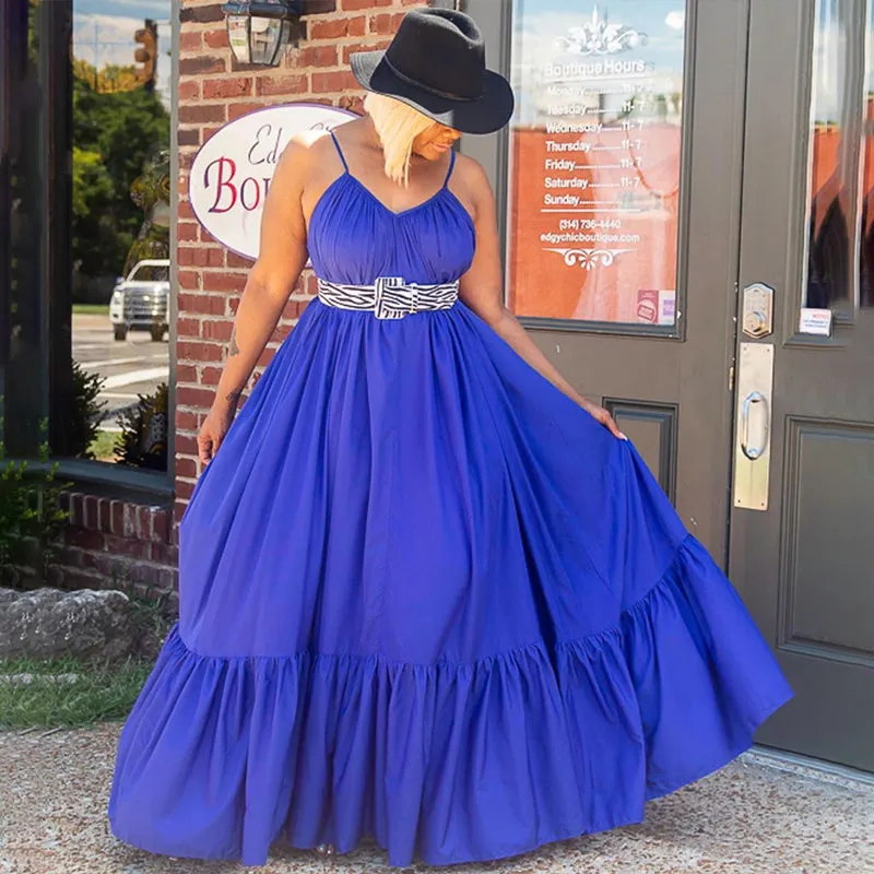 Backless Maxi Dress