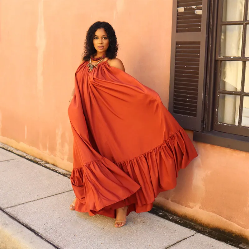 Backless Maxi Dress