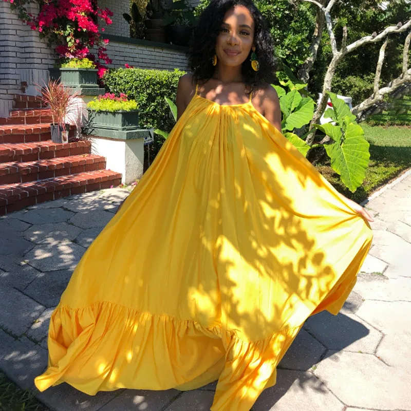 Backless Maxi Dress