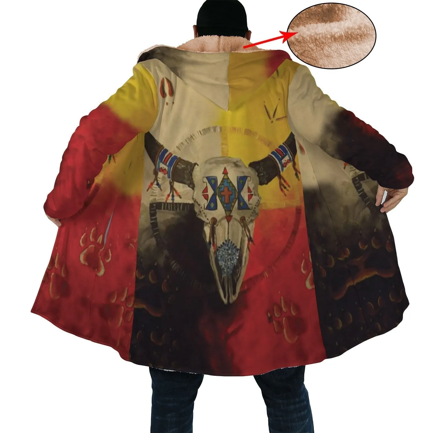 Beautiful Buffalo Native Cloak WCS