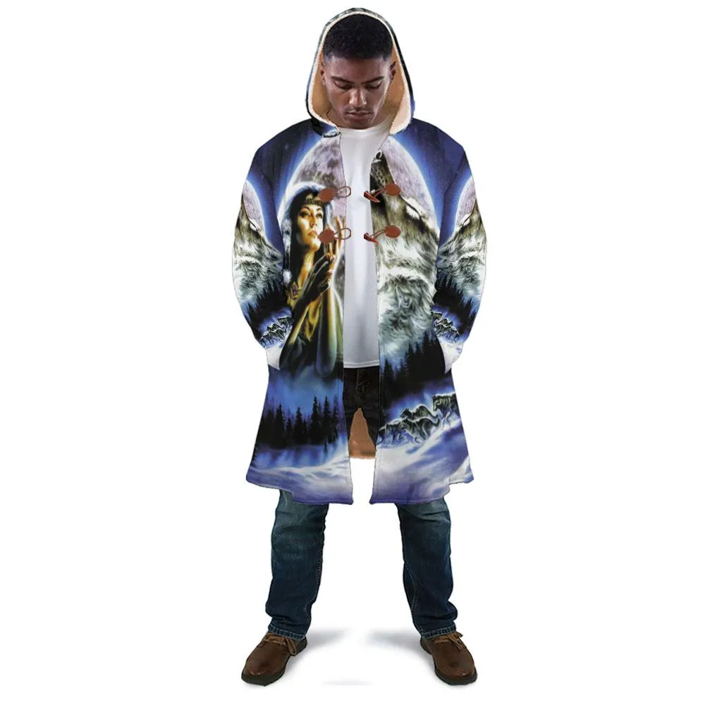 Blue Beauty Wolf Cloak WCS