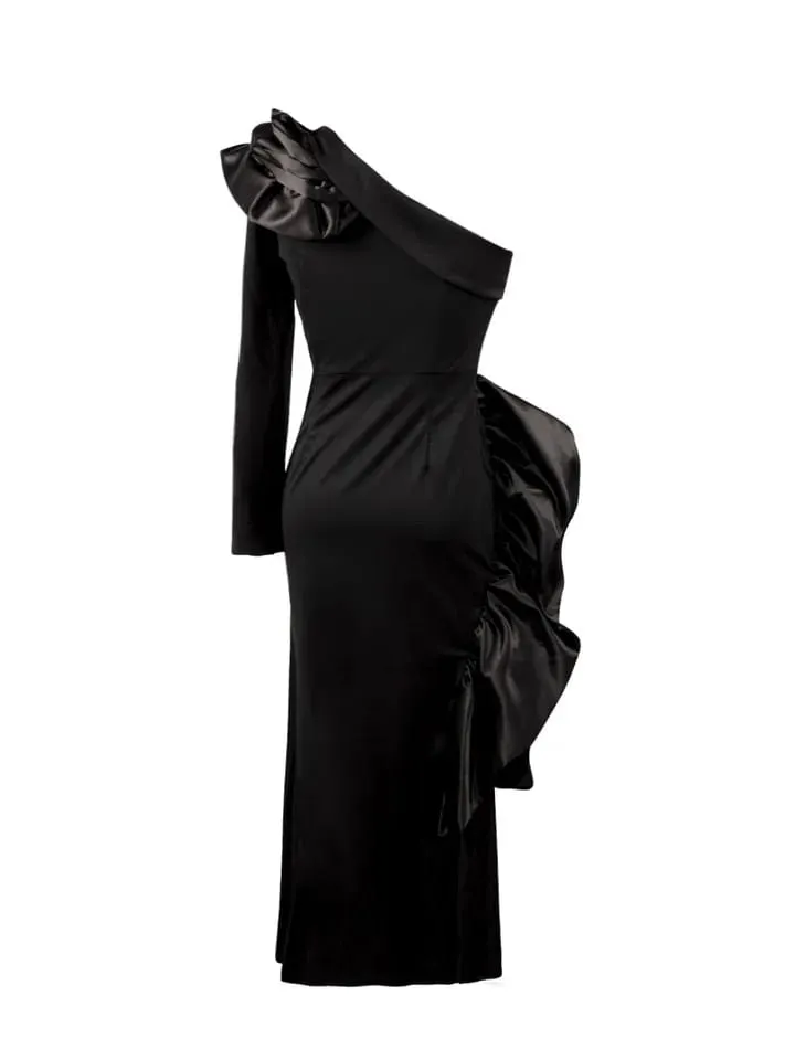 BubbleKiss Summer Dress Women Fashion Ruffles Sexy Backless Dress Ladies Casual Vacation Holiday Party Evening Dress X387158