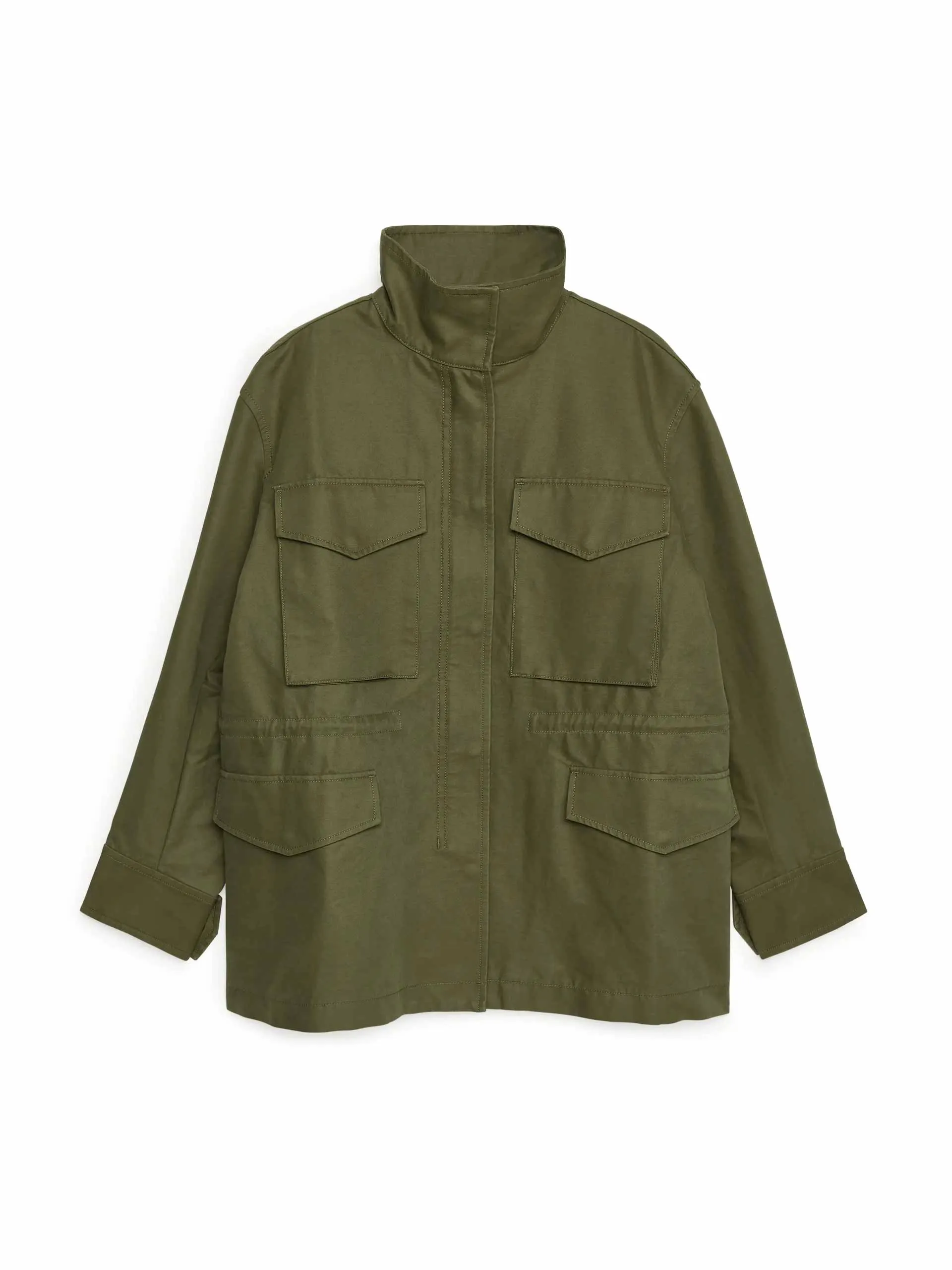 Cotton utility jacket