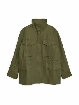 Cotton utility jacket