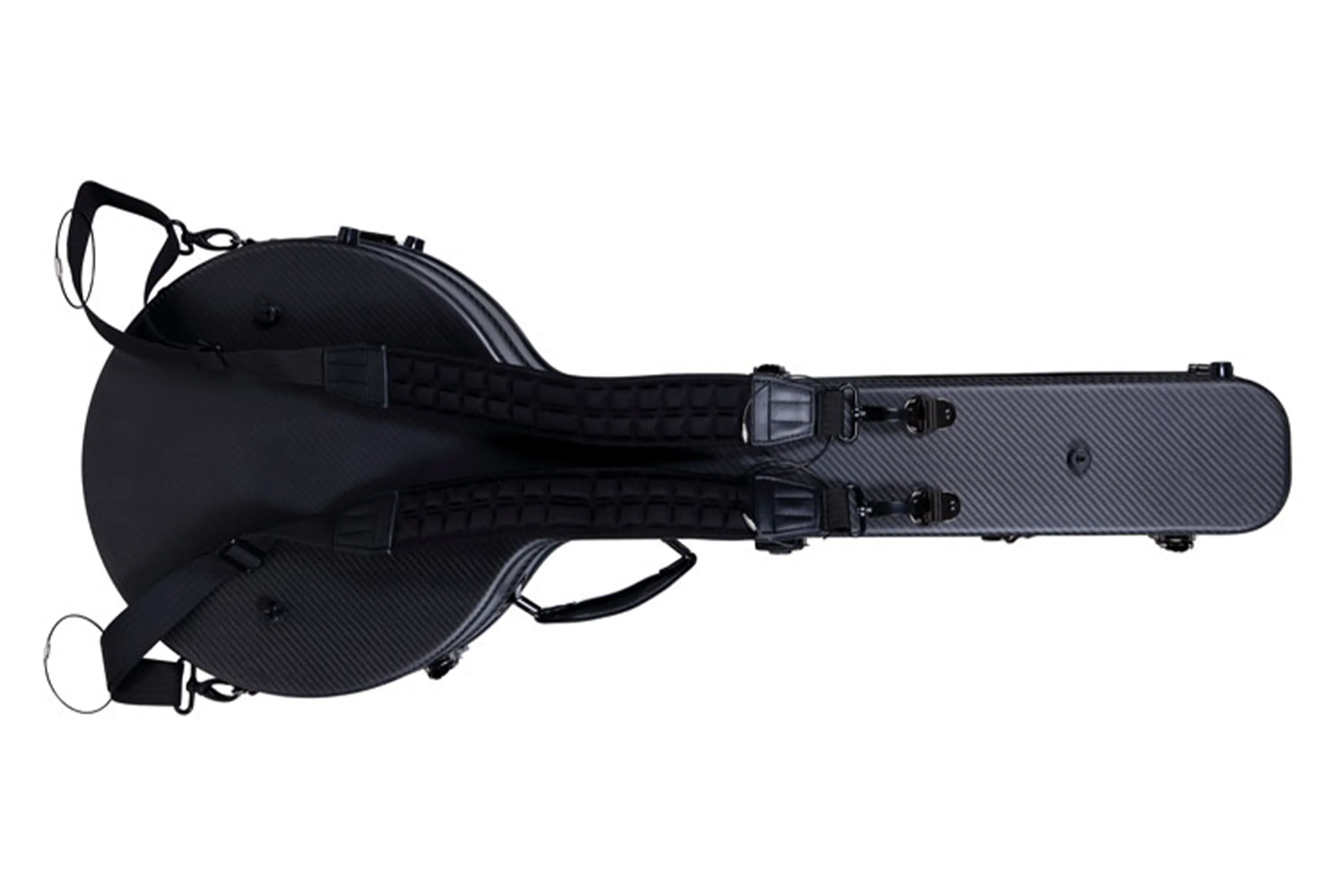 Crossrock CRF6030MBJBK Air Carbon Masterstone Resonator Banjo Case - Black