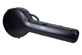 Crossrock CRF6030MBJBK Air Carbon Masterstone Resonator Banjo Case - Black