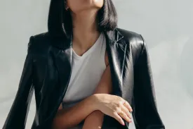 Faux Leather Jacket