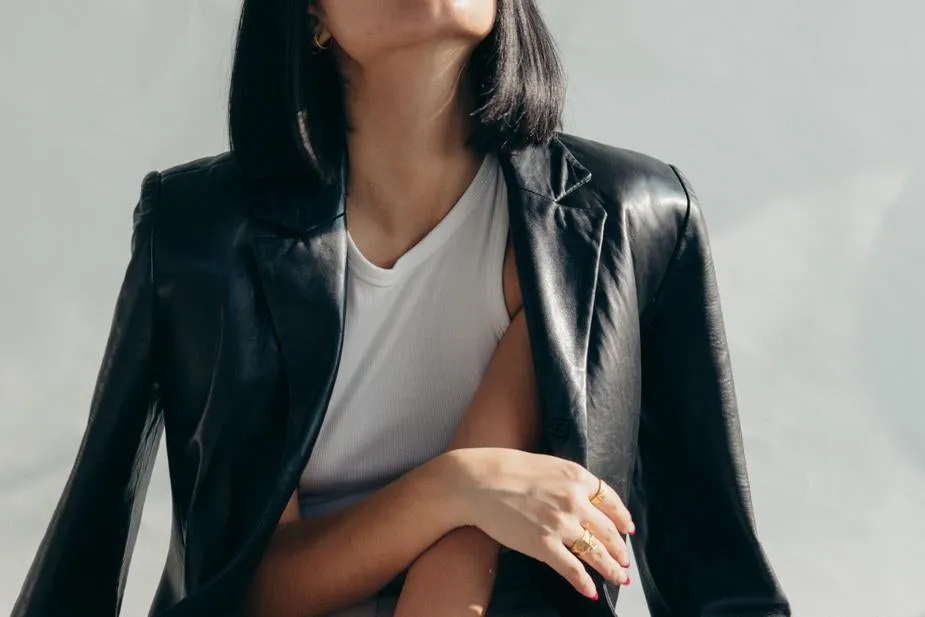 Faux Leather Jacket