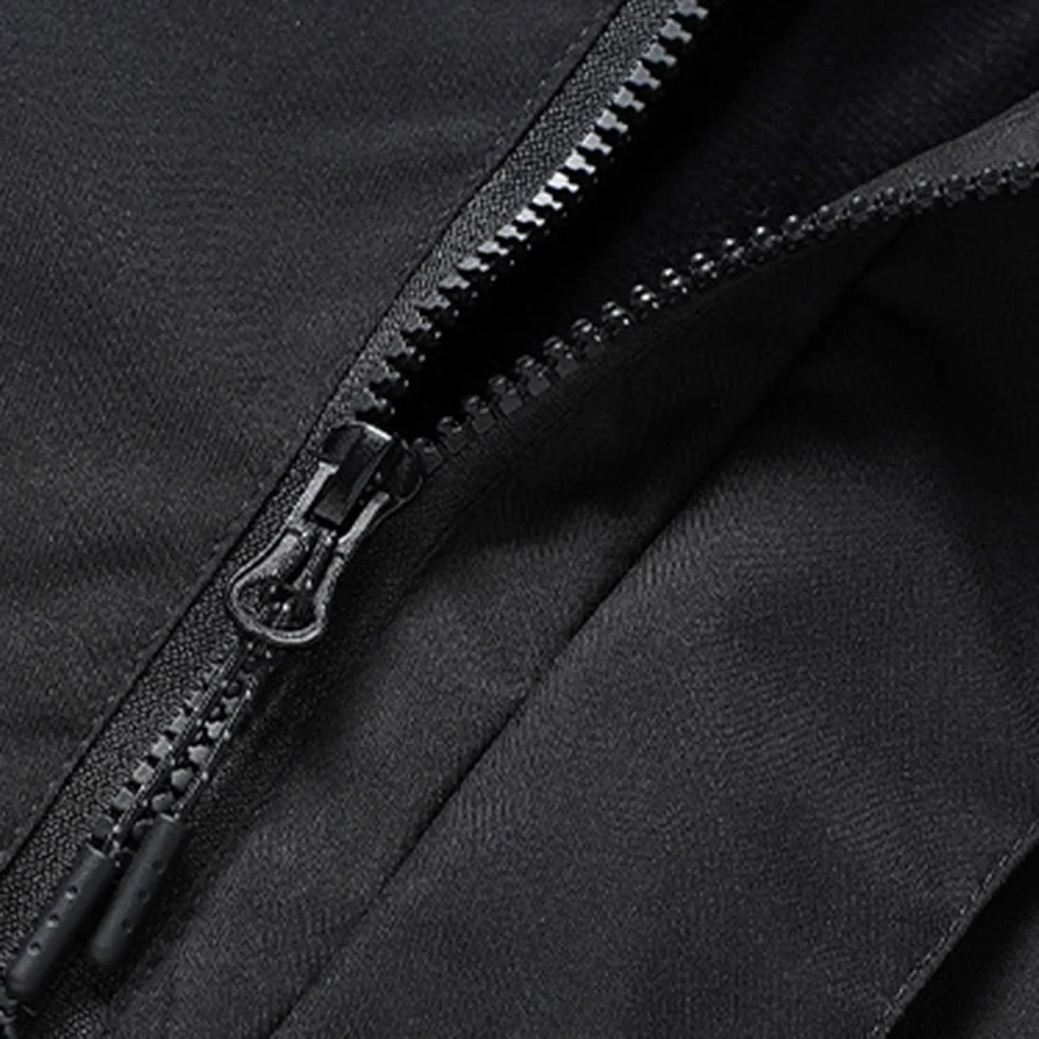 Finelylove Men's Waterproof 3 in 1 Ski Jacket Warm Fleece Lined Winter Snow Coat Windproof Hooded Raincoat Heavyweight