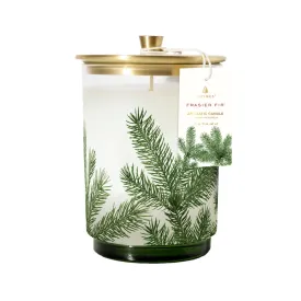 Frasier Fir Pine Needle Luminary Candle - Medium