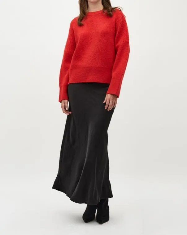 GILLIAN-M HEVELYN KNIT | RED ROSE