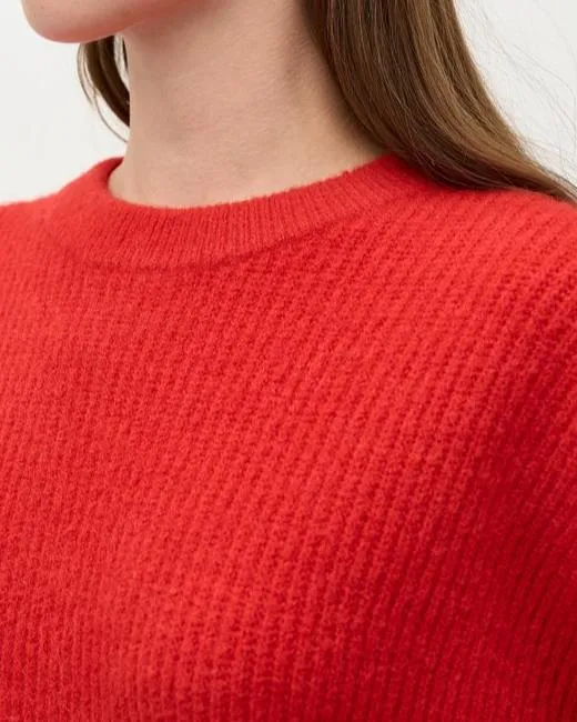 GILLIAN-M HEVELYN KNIT | RED ROSE