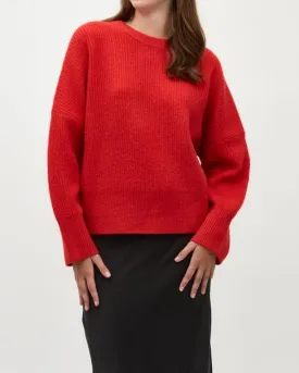 GILLIAN-M HEVELYN KNIT | RED ROSE