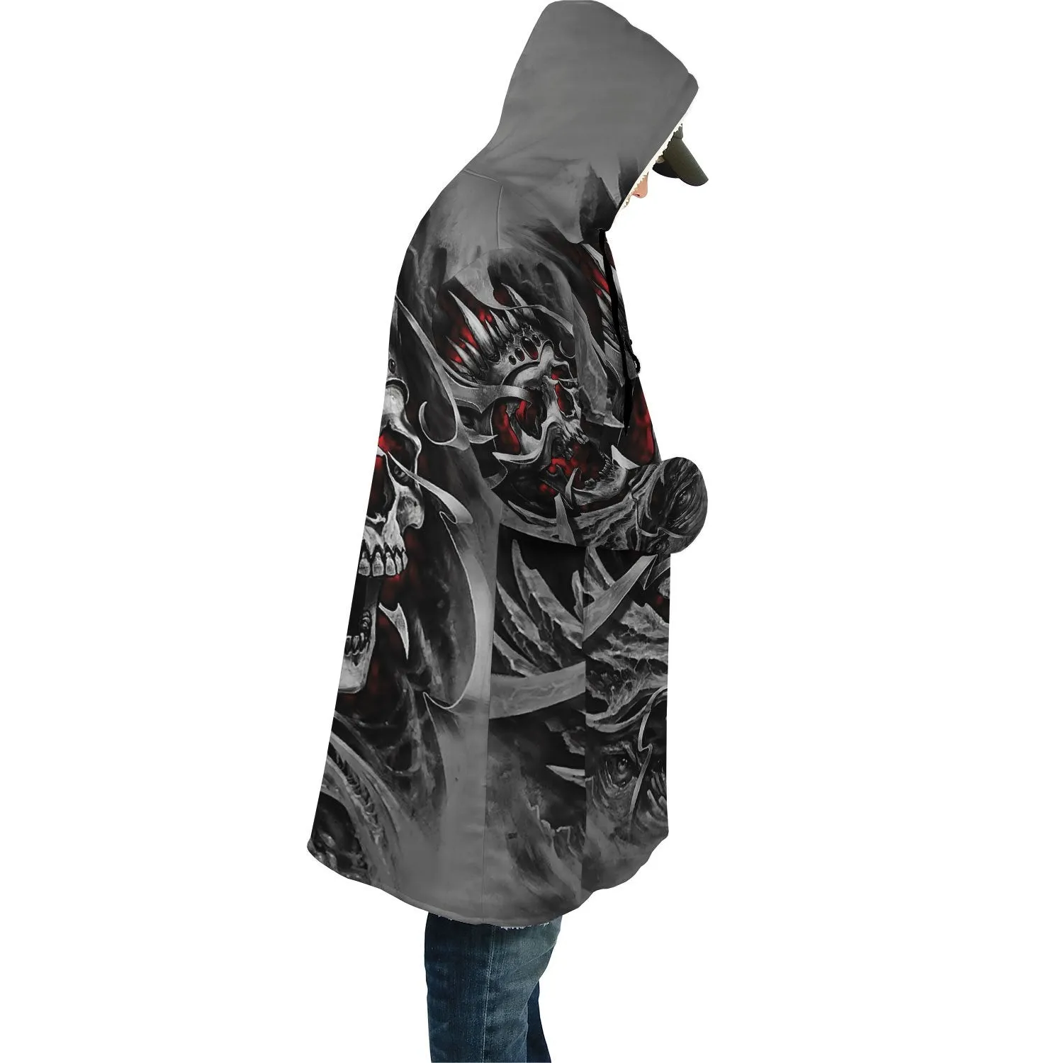 Grey Skull Native Cloak WCS
