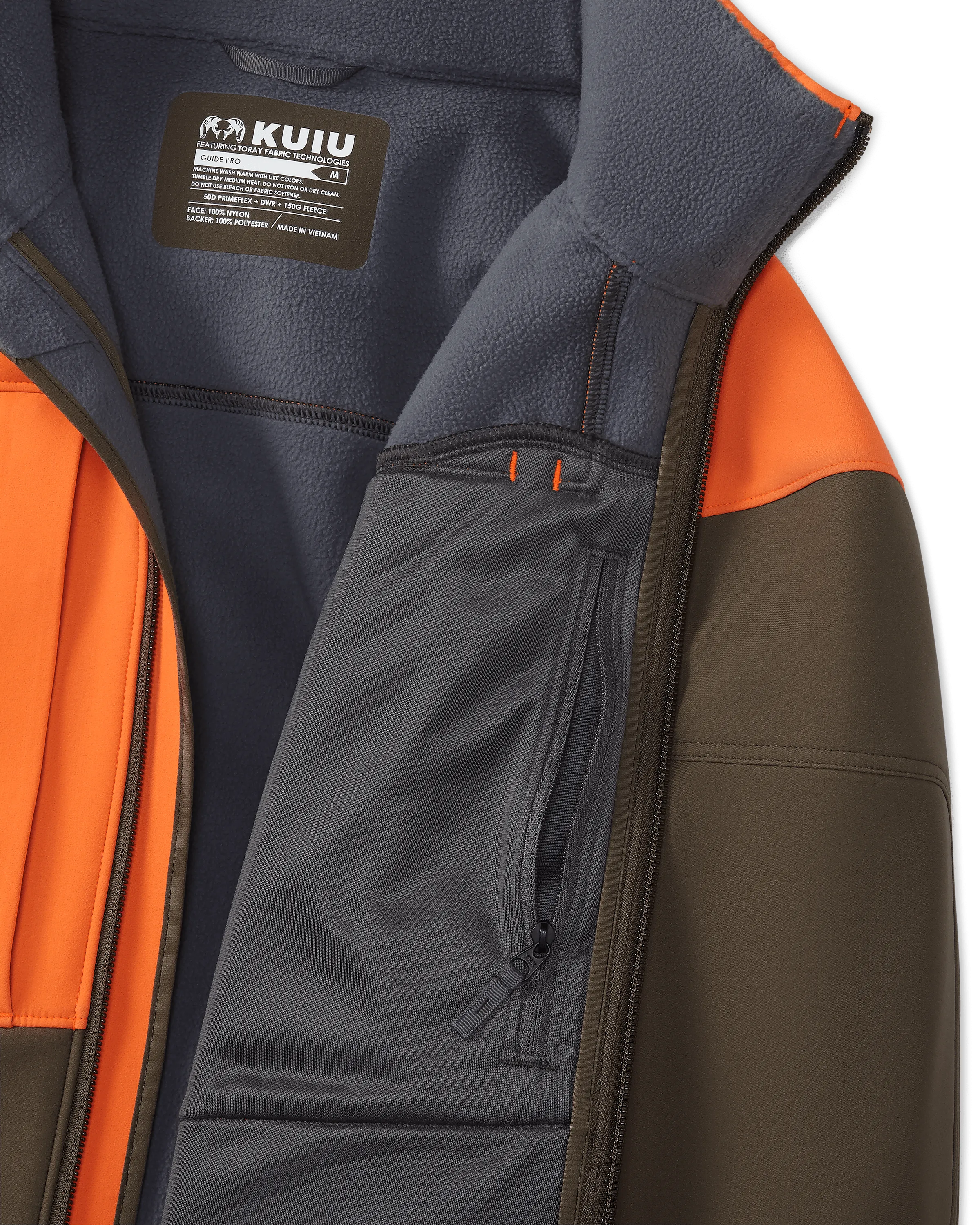 Guide PRO Hooded Jacket | Blaze/Major Brown