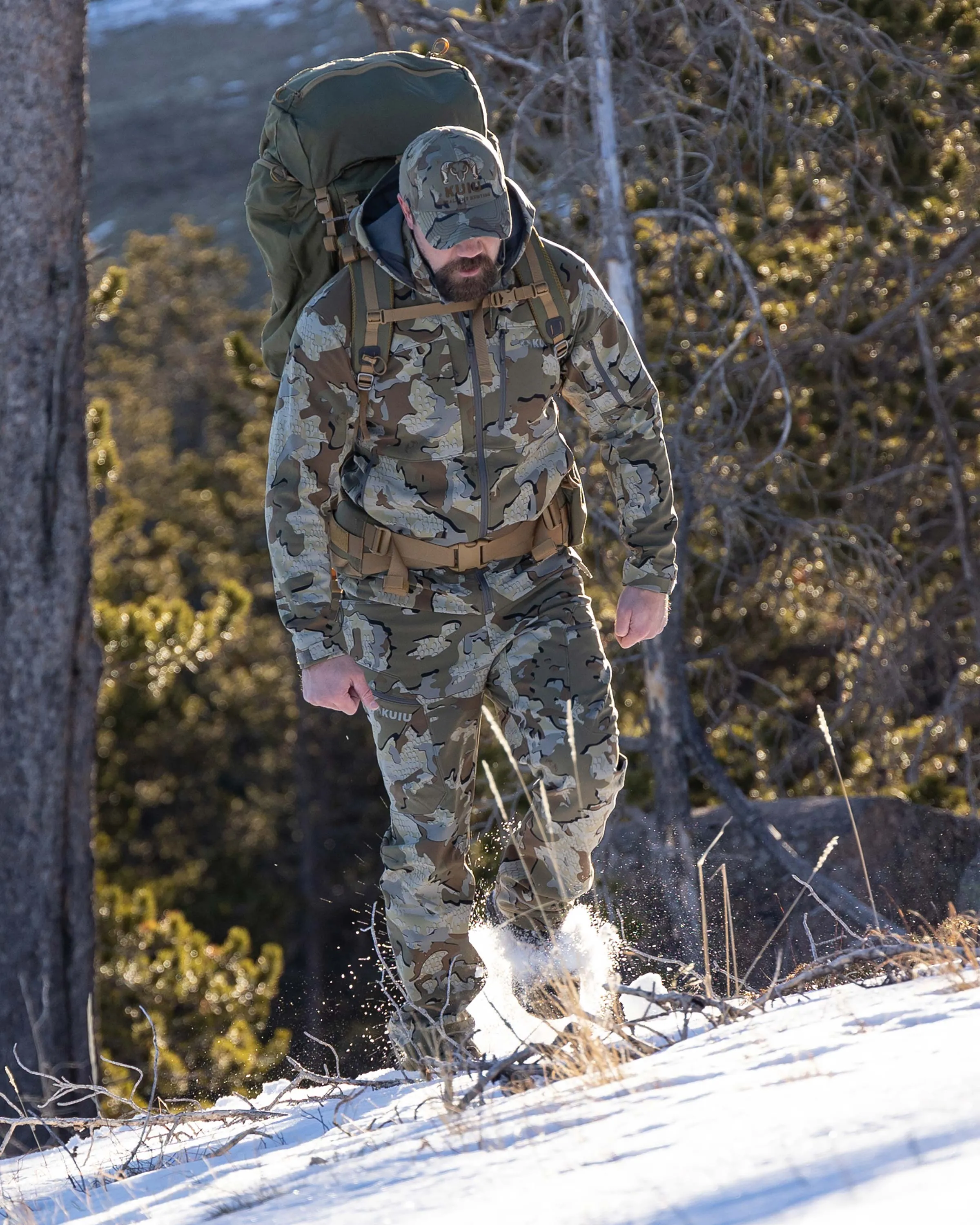 Guide PRO Hooded Jacket | Blaze/Major Brown