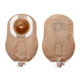 Hollister Premier One-Piece Urostomy Pouch, Convex, Flextend Skin Barrier, 1-3/4" Pre-Cut, Ultra-Clear