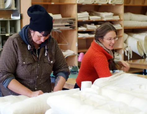 Holy Lamb Organics Wool Comforter - Extra Warmth Comfort