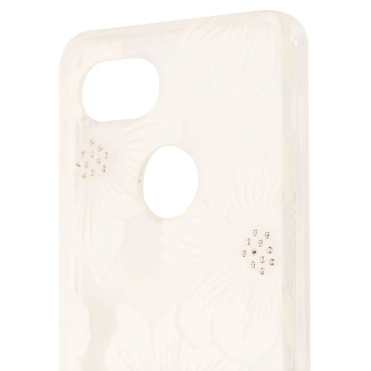 Kate Spade New York Hardshell Case for Google Pixel 2 XL - Clear/White Flowers