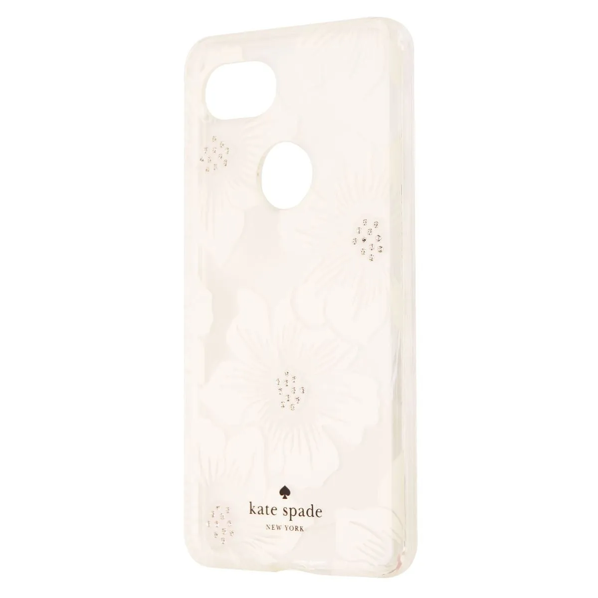 Kate Spade New York Hardshell Case for Google Pixel 2 XL - Clear/White Flowers