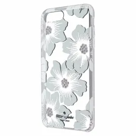 Kate Spade New York Hardshell Case for iPhone 8 Plus 7 Plus - Clear/WhiteFlowers
