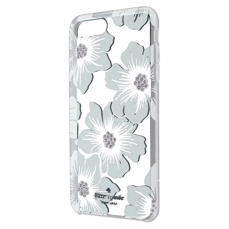 Kate Spade New York Hardshell Case for iPhone 8 Plus 7 Plus - Clear/WhiteFlowers