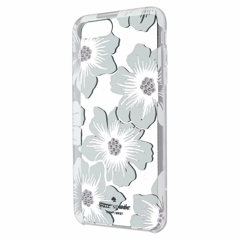 Kate Spade New York Hardshell Case for iPhone 8 Plus 7 Plus - Clear/WhiteFlowers