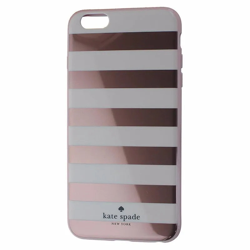 Kate Spade New York Hybrid Case for iPhone 6 Plus/6s Plus - Striped Rose Gold