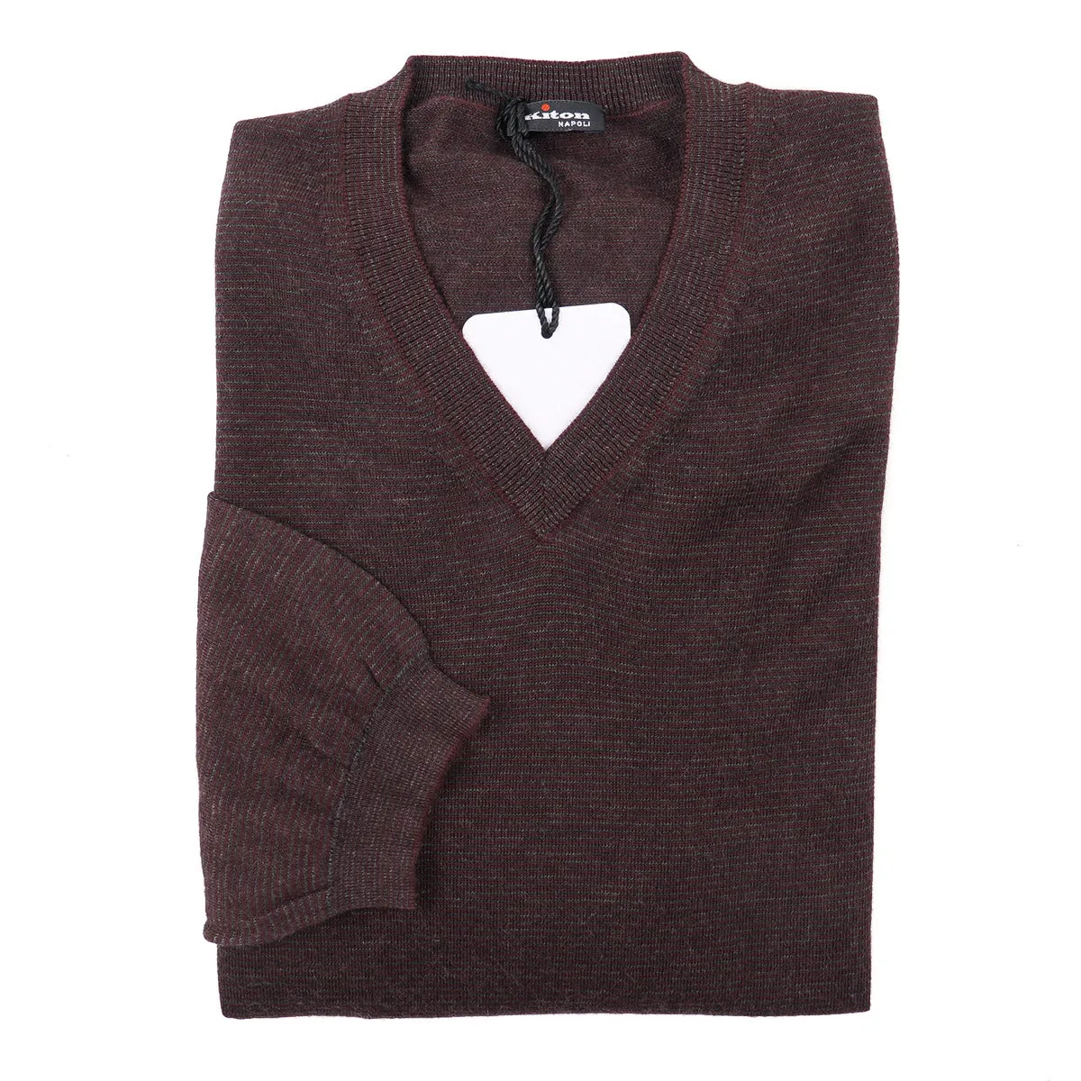 Kiton Lightweight Superfine Cashmere Sweater