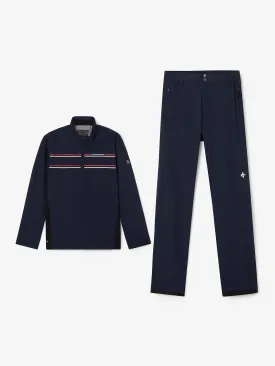M Cloud Rain Jacket Pants Navy Bundle