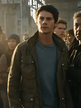 Maze Runner The Death Cure Dylan O’Brien Green Field Jacket