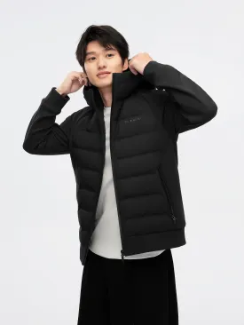 Men's Lightweight Hooded Goose Down Jacket 3701