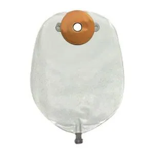 Mid-Size Post-Op Deep Convex Urinary Pouch With Flutter Valve, 7/8" Pre-Cut Opening With 5" Foam