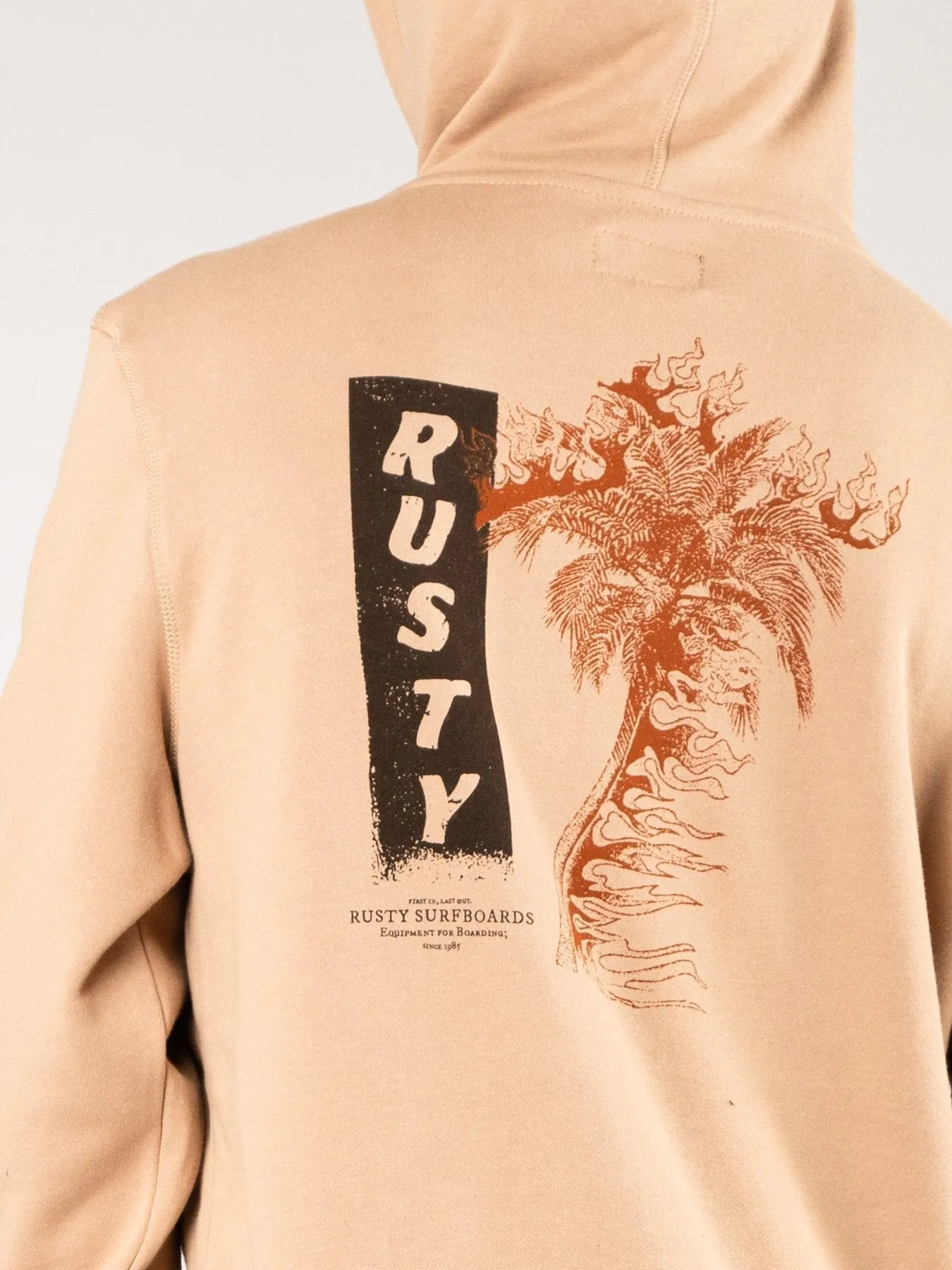 Painters Hooded Fleece - Light Fennel