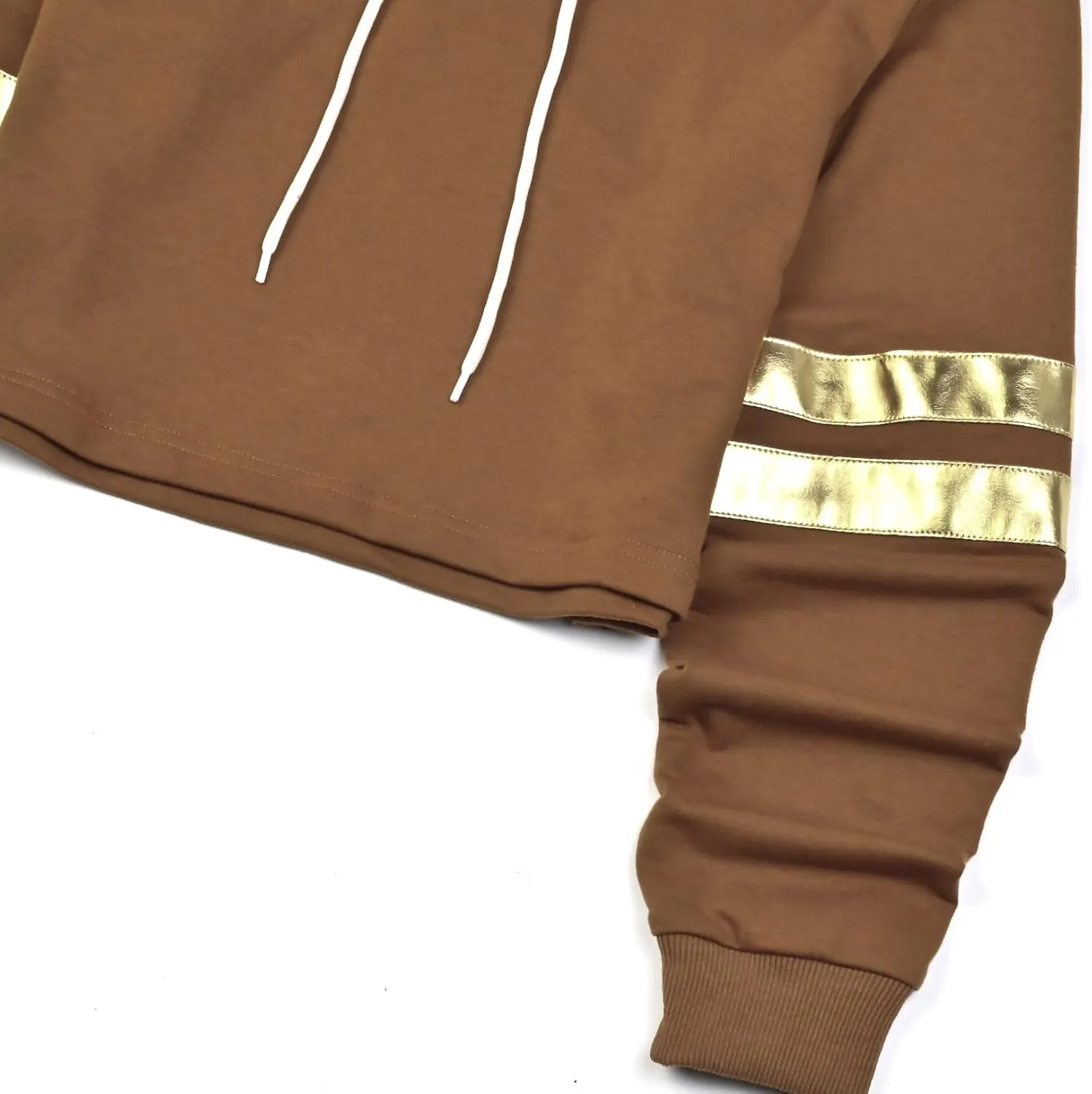 Perfashion Women Sweatshirt Crop Top Hoodie Long Sleeve Sweatshirts
