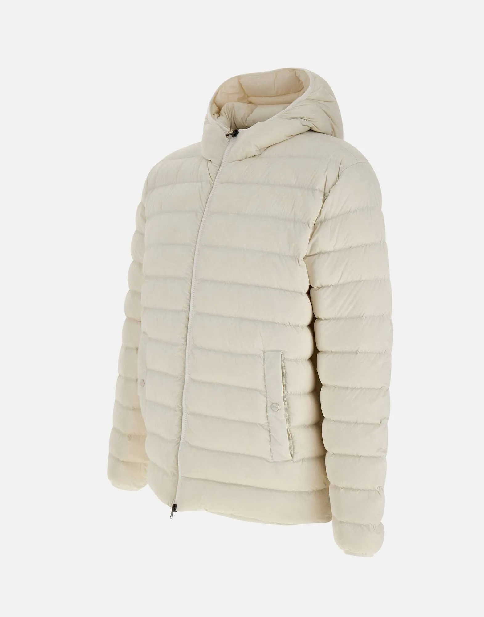 Resort White Down Jacket Packable
