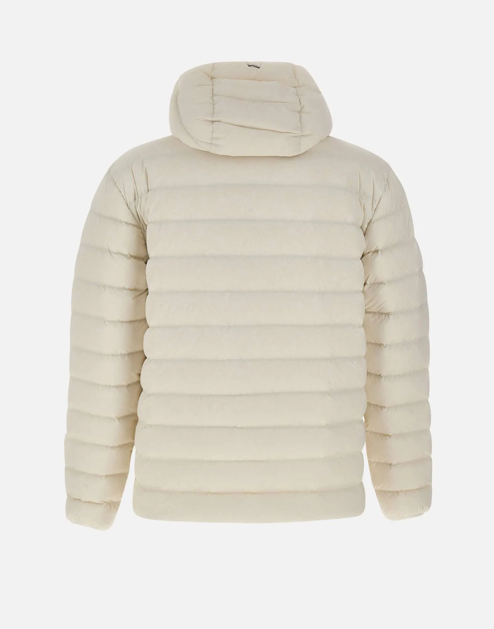 Resort White Down Jacket Packable