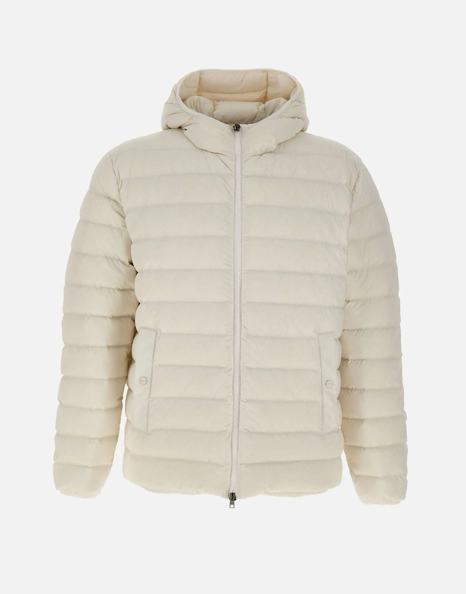 Resort White Down Jacket Packable