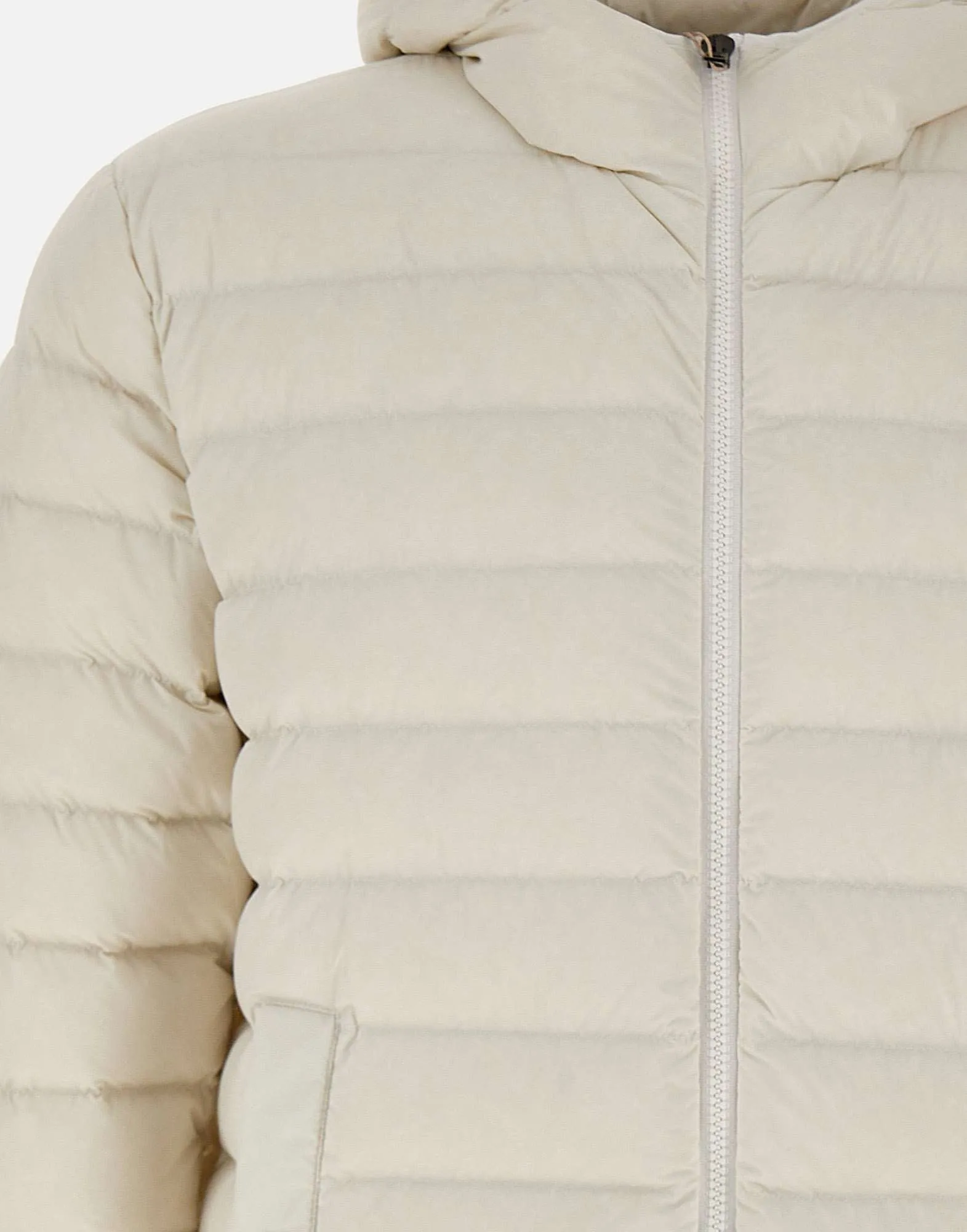 Resort White Down Jacket Packable