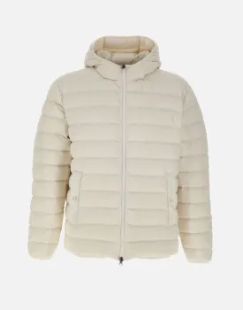 Resort White Down Jacket Packable
