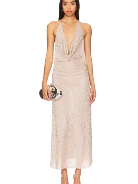 Retrofete Saar Dress Metallic