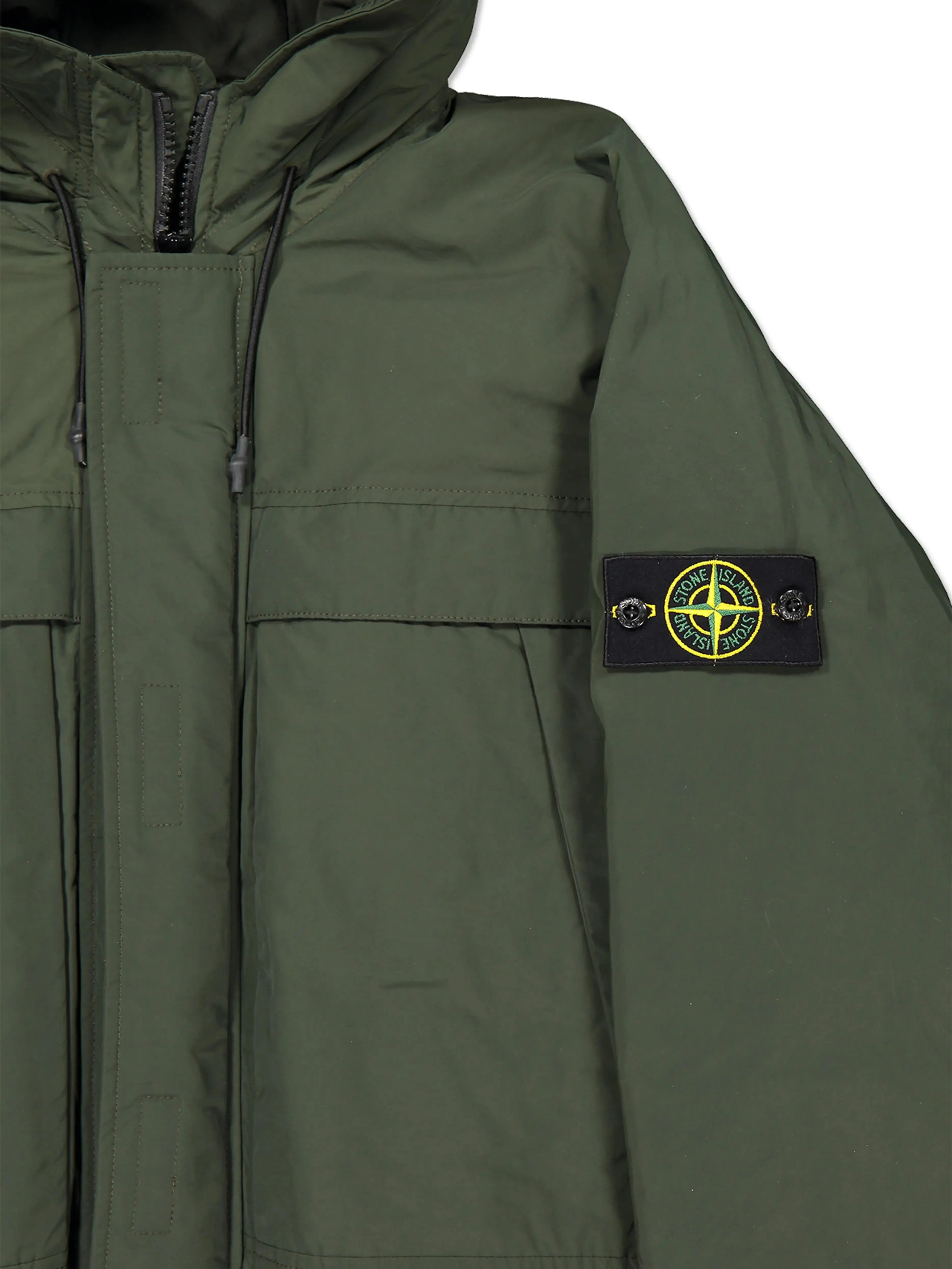 Stone Island Micro Reps Down Jacket Green