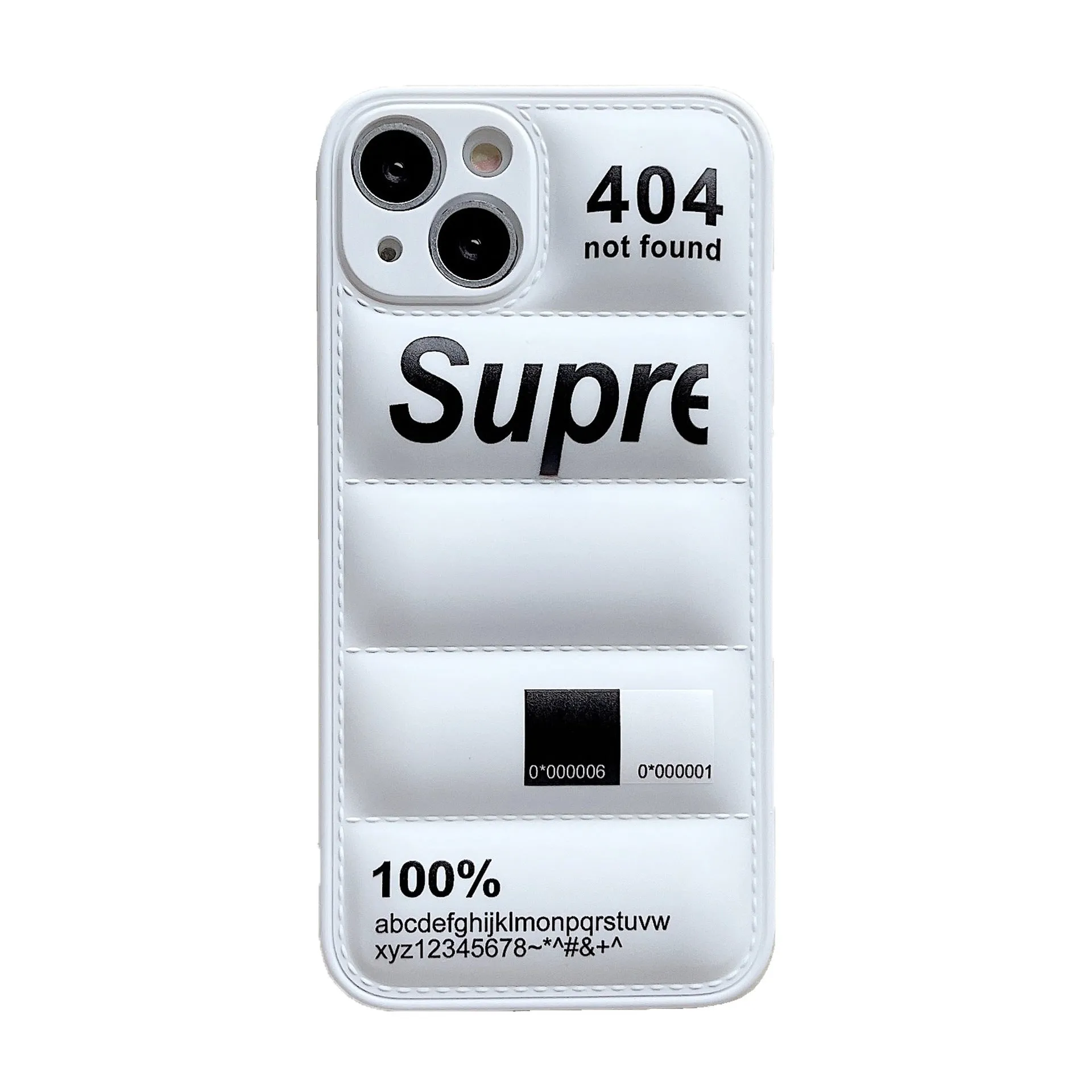 Sup Orange Down Jacket iPhone Case
