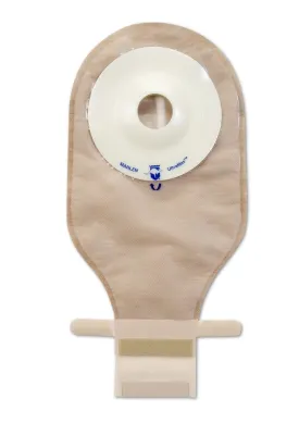 Super Flat Drainable Pouch with Filter, Cut-To-Fit 1/2"-1-1/2", Transparent
