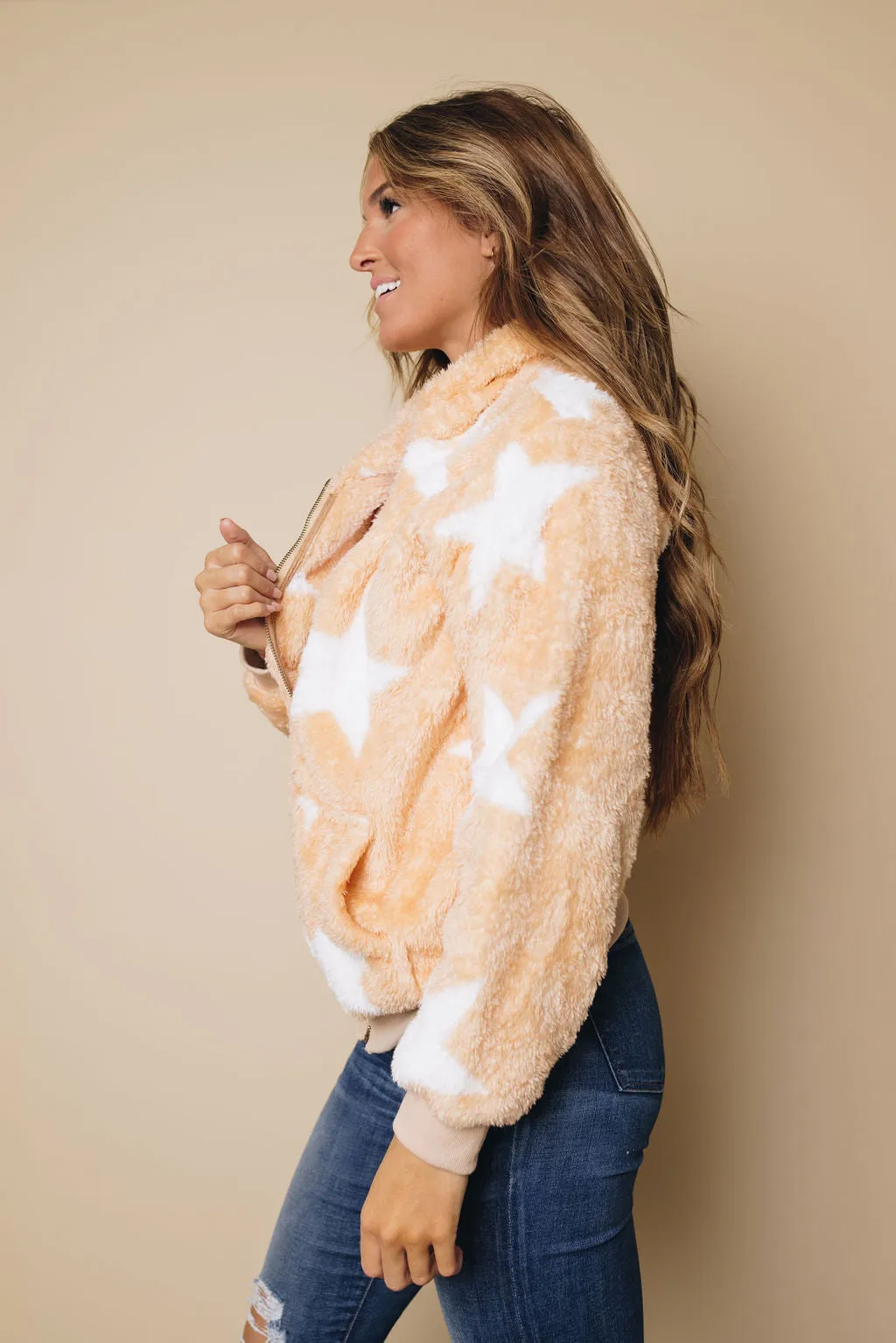 Tamy Fleece Hooded Coat